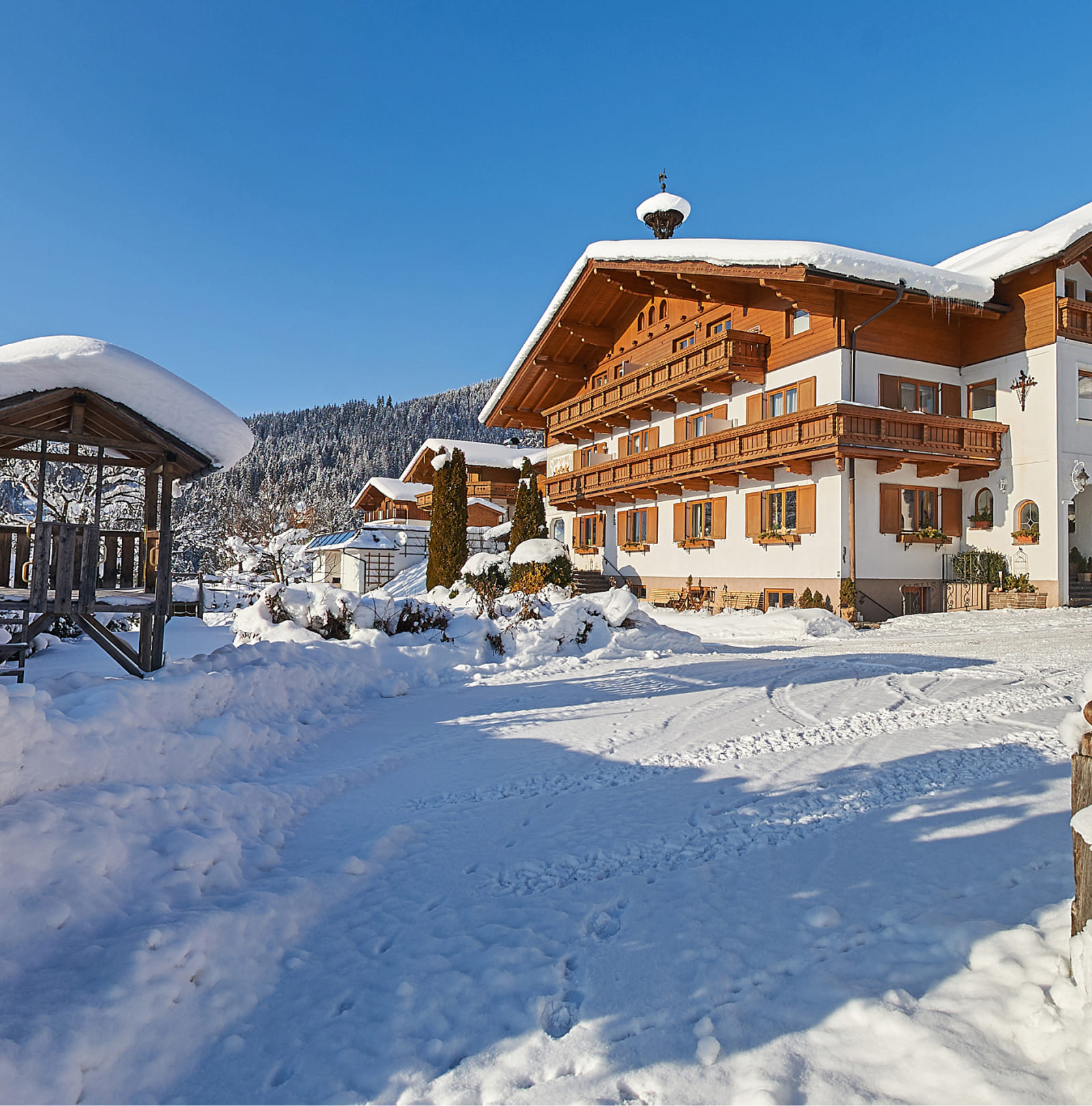 Bauernhof Untersüßgut im Winter in Eben im Pongau, Salzburger Land